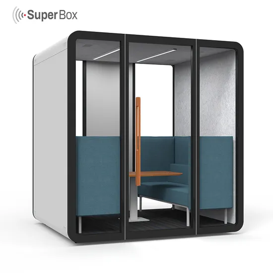 Silentbox Furniture Office Phone Booth Soundproof Portable Vocal Booths Phone Pods Voice Recording Booth Soundproof Cabin 