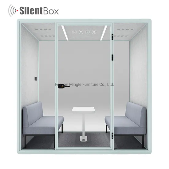 Office Pod Installation Chatting Room Portable Office Phone Booth Removable Soundproof Vocal Booths Telephone Booth Cabinet 