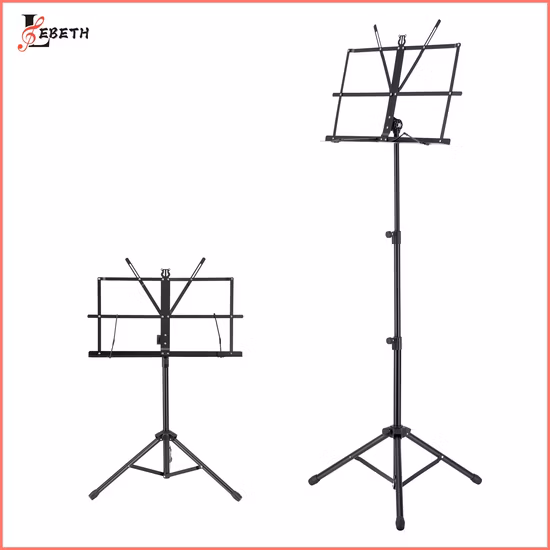 OEM Aluminum Steel Metal Foldable Floor Tripods Speaker Stand Flexible Portable Tripod