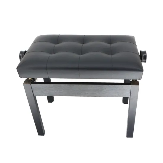 Adjustable Solid Wood Bench for Pianos 