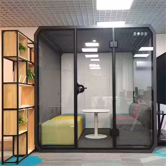 DIY Color Soundproof Acoustic Vocal Talking Foam Privacy Cabins Call Booth for Open Office