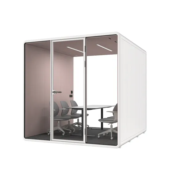 Mingle Furniture Sound Insulation Soundproof Vocal Music Booths Silent Room Soundproof Pod Studying Soundproof Telephone Booth 