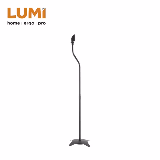 Height Adjustable Speaker Brackets Floor stand for Satellite Speakers