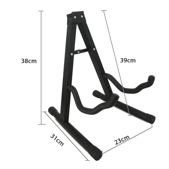 Hot Sale Black Metal Guitar Stand 
