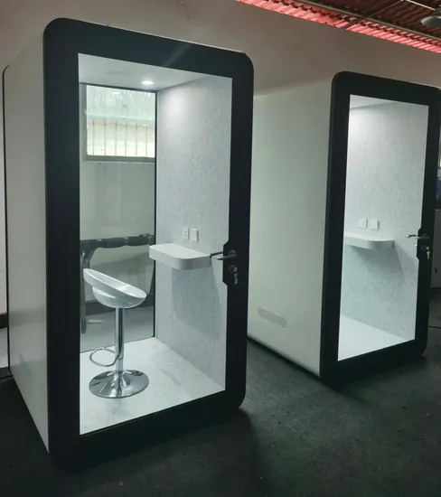 AG. Acoustic Portable Easy Movable Soundproof Acoustic Booth Vocal Recording Booth Office Phone Booth 