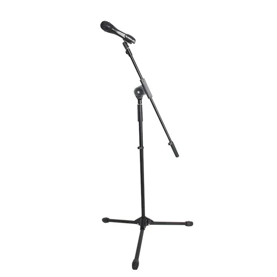Easy Operate Professional Audio Boom Wireless Microphone Standing with Tripod Base Stand 
