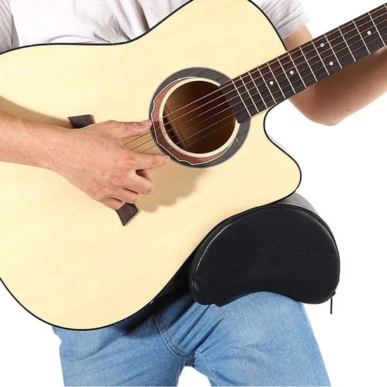 Wholesale Guitarist Foot Stool Adjustable Guitar Balance Leg Pad Sponge Cushion Support Rest Classical Guitar Resonator Cushion 
